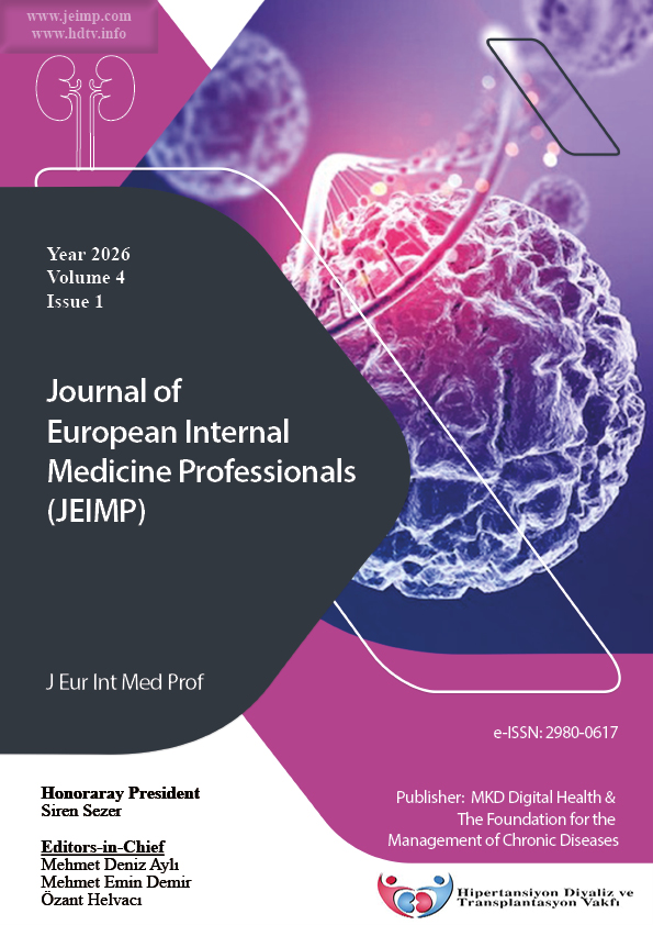 					View Vol. 4 No. 1 (2026): J Eur Int Med Prof
				